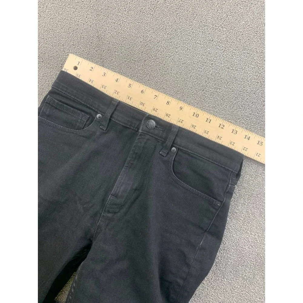 Everlane Jeans Women 28 Regular High Rise Skinny Black‎ Denim Stretch Modern